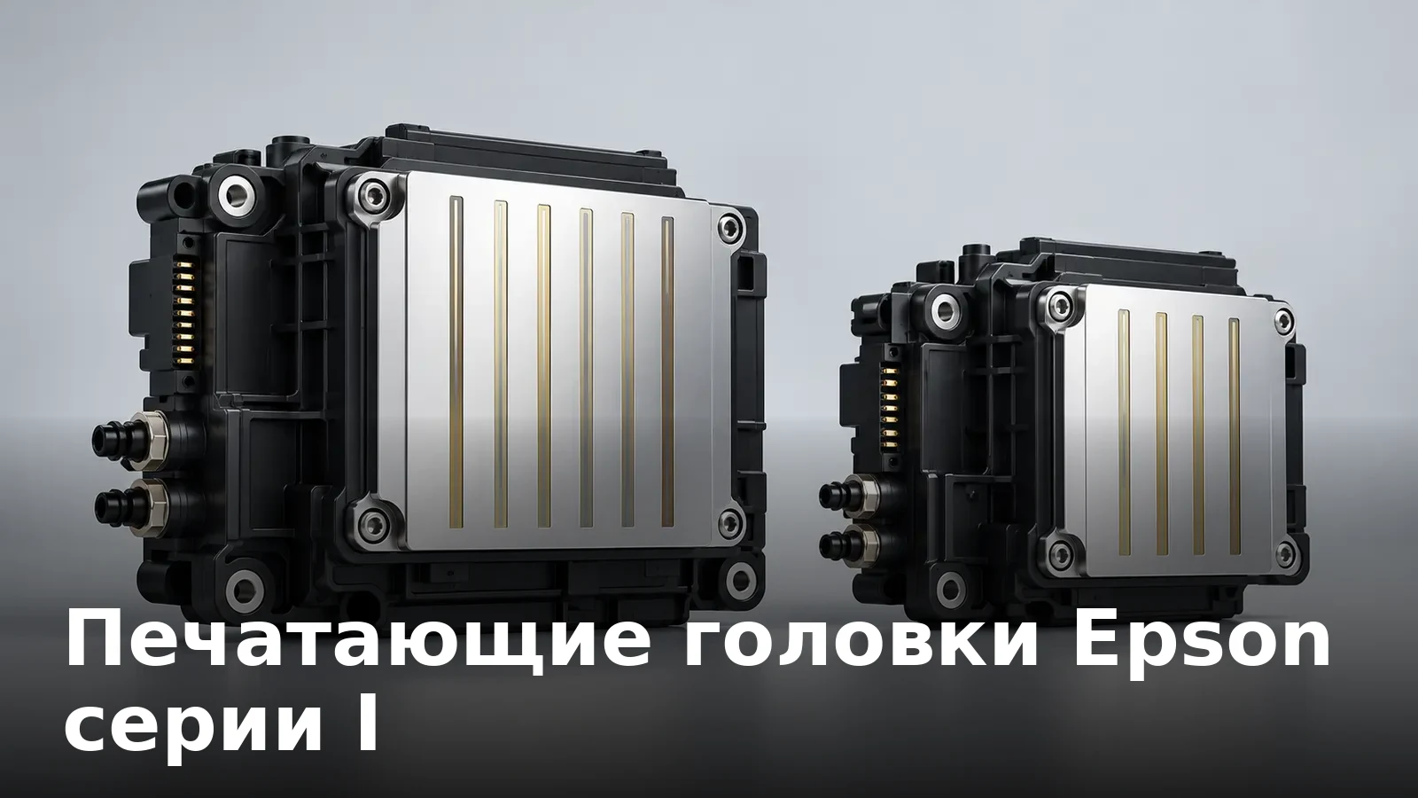 Печатающие головки Epson серии I: i3200, i1600 и версии HD