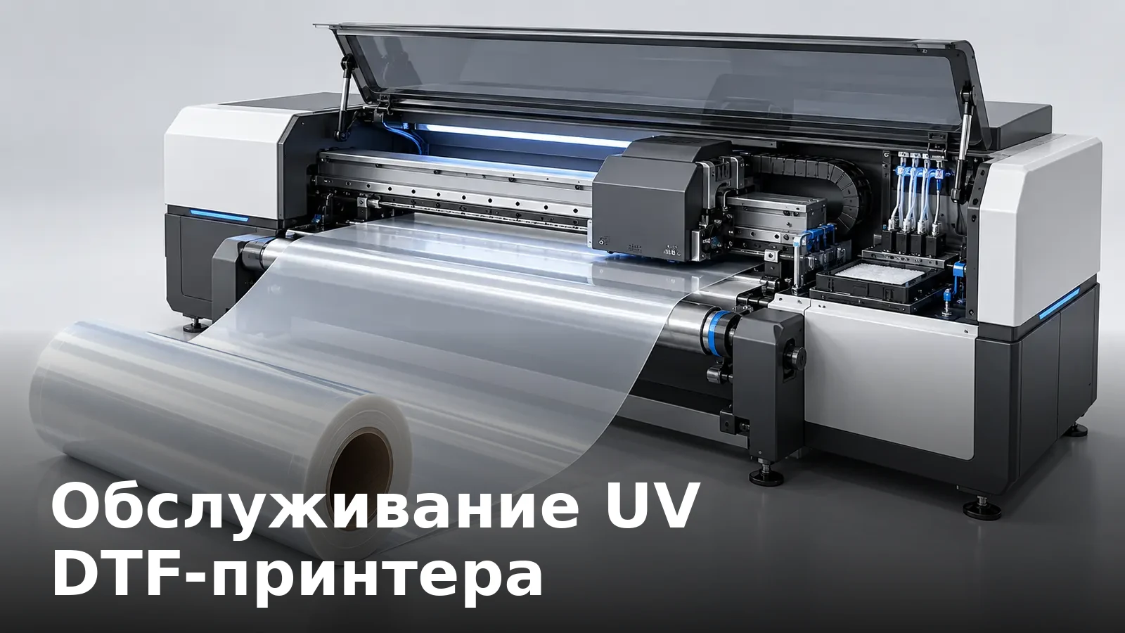 Обслуживание UV DTF-принтера: чем регламент отличается от обычного DTF