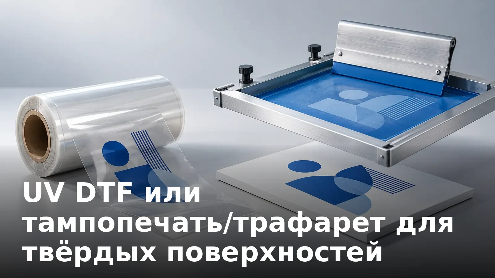 UV DTF или тампопечать/трафарет для твёрдых поверхностей: что выбрать