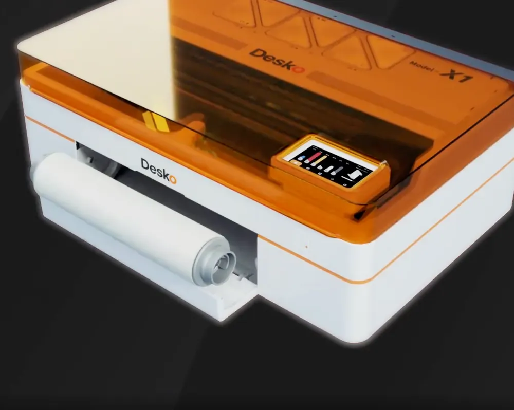 DTF-принтер DESKO X1 PRO 30 f1080×1, ширина печати 30 см
