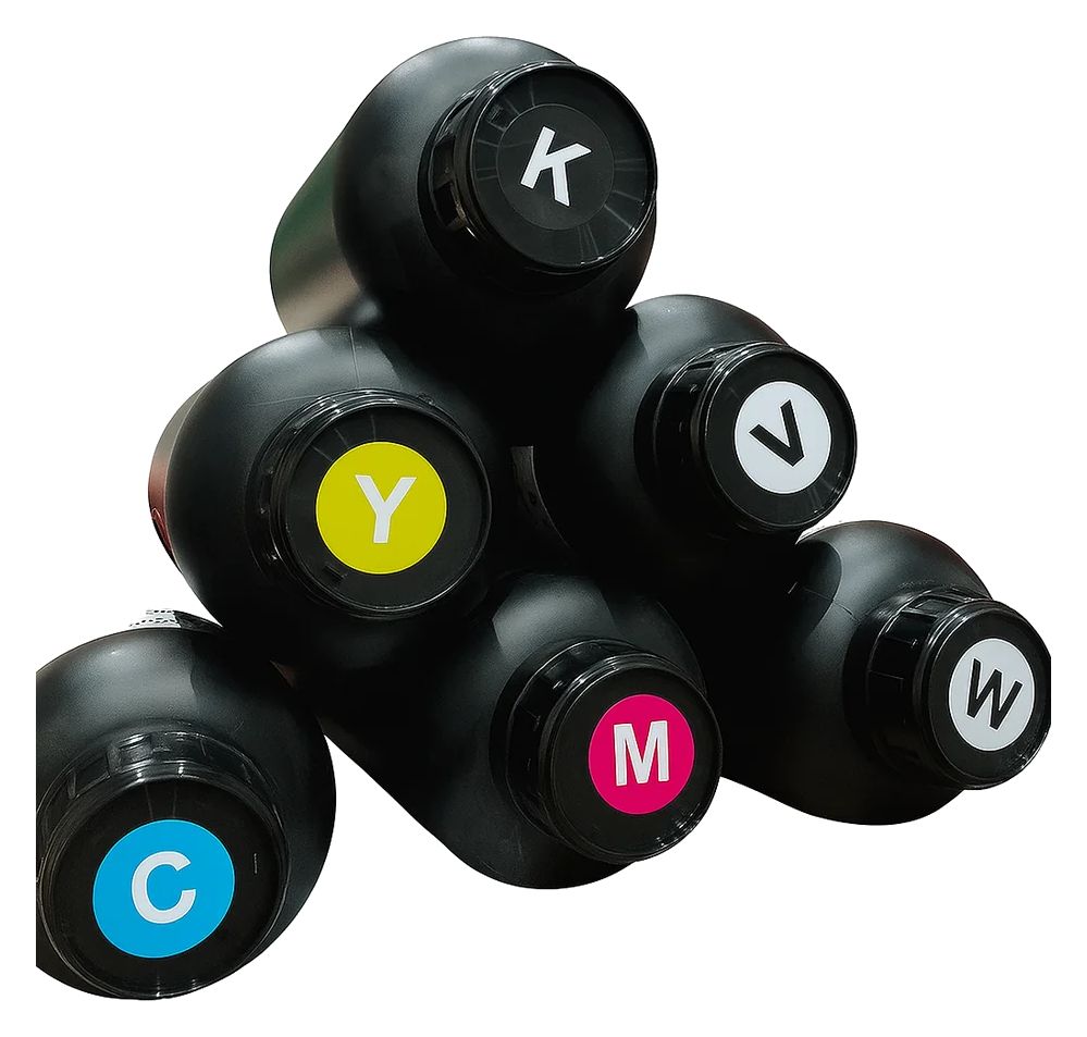 расходный материал UV DTF-чернила MyColor Black 1 л